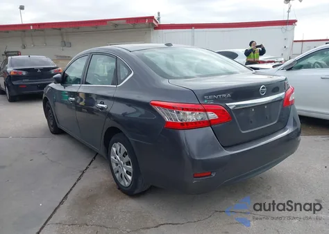2015 Nissan Sentra Fe+ S/S/Sl/Sr/Sv from USA, damaged, VIN 3N1AB7AP4FL660737
